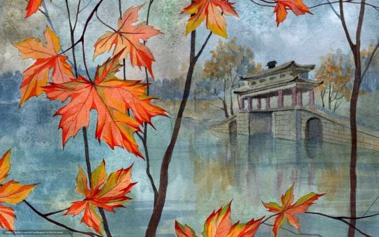 Рисунок осень