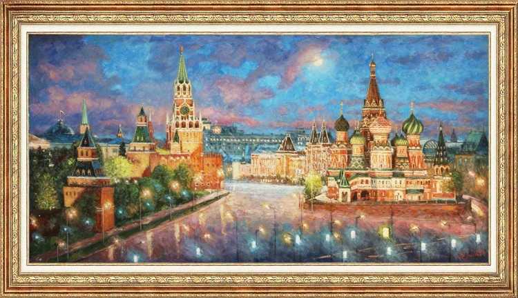 Детские рисунки Москвы