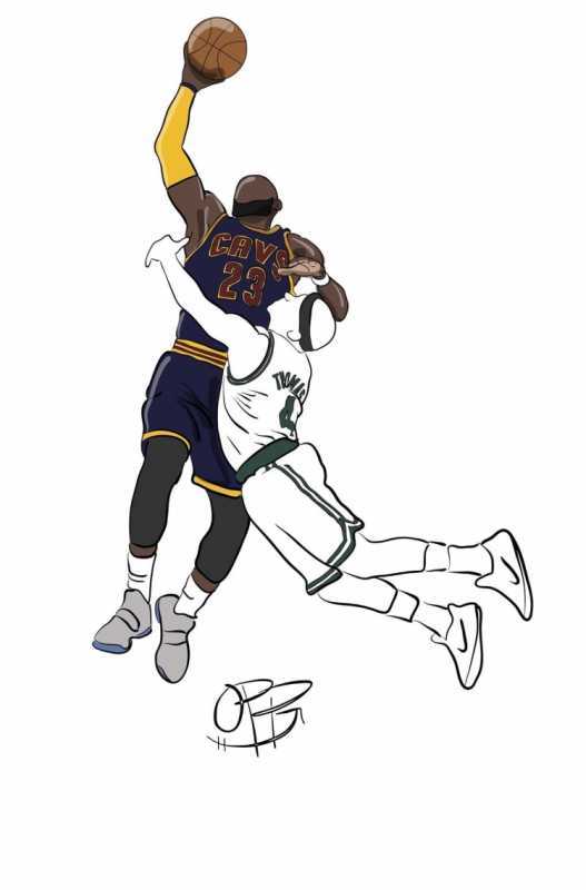 Баскетбол раскраска для детей