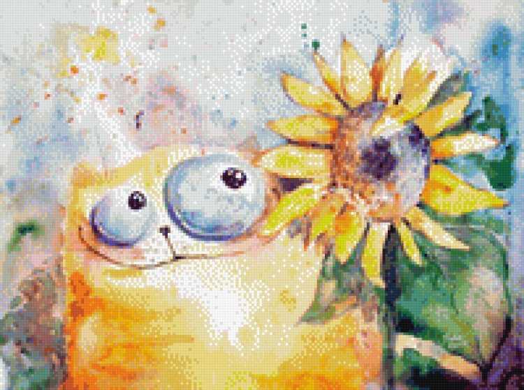 Забавная акварель