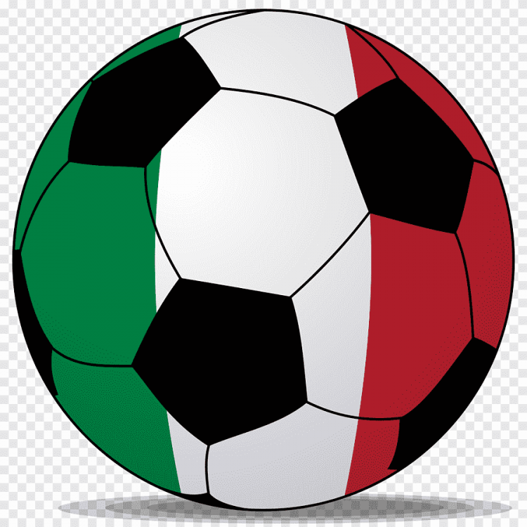 Мультяшный футбольный мячик