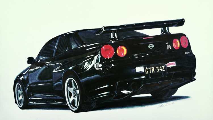 Nissan Skyline GTR r34