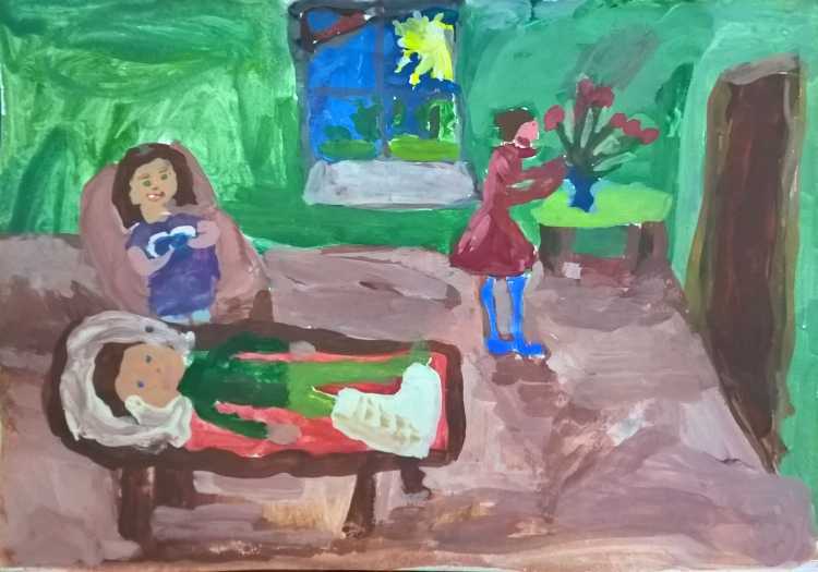 Рисунок на тему сострадание 4 класс