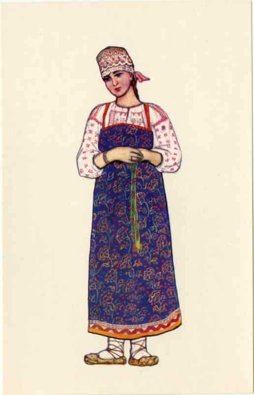 Костюм древнерусского человека