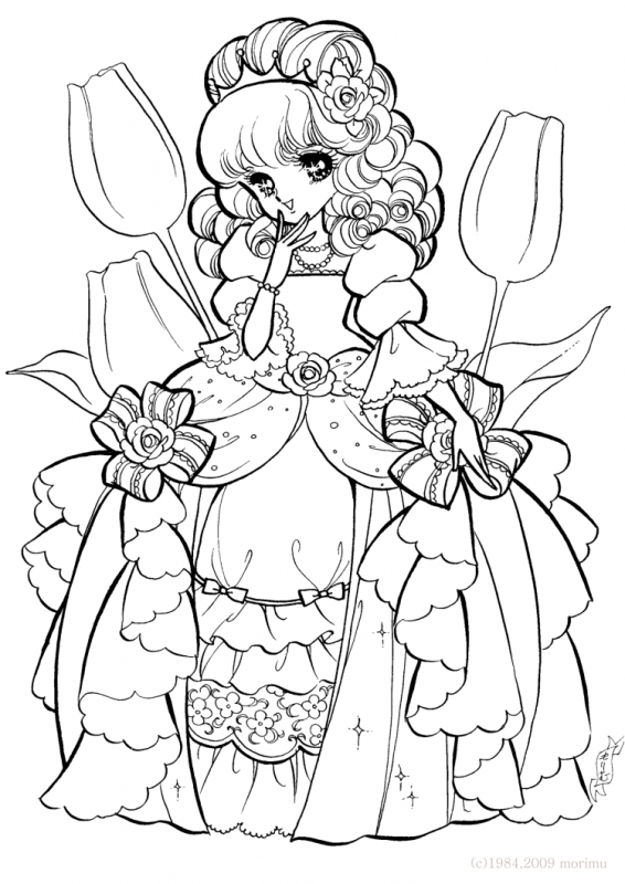 Картинки аниме без цвета