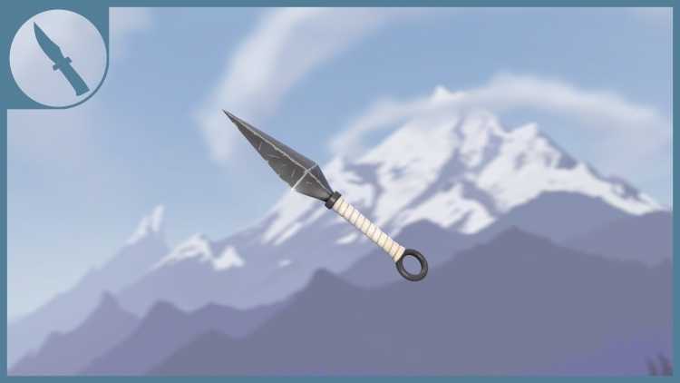 Наруто кунай Бога грома