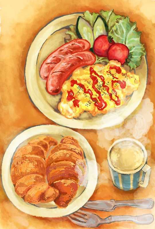 Еда для рисования