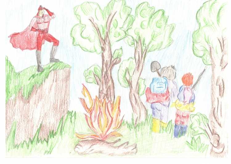 Эколята спасают лес