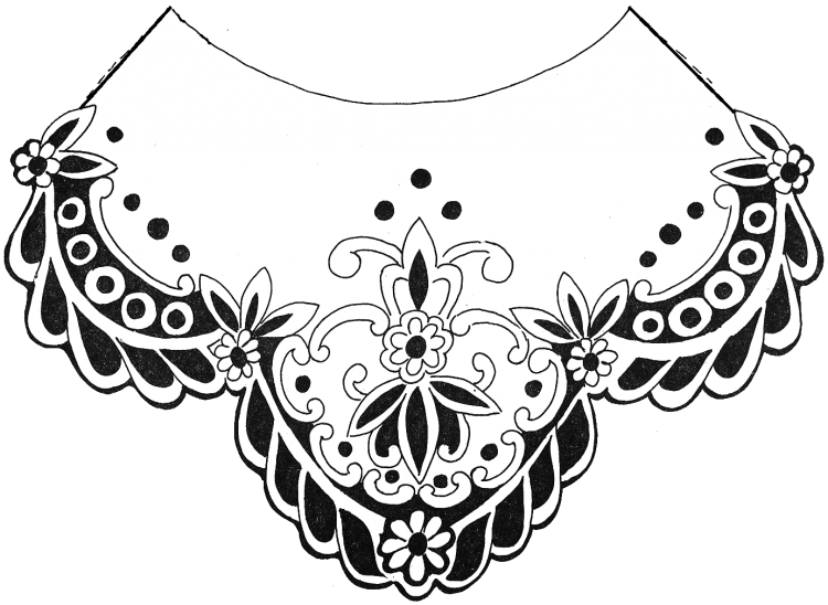 Орнамент на воротник