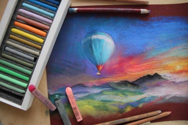 Пастель техника рисования