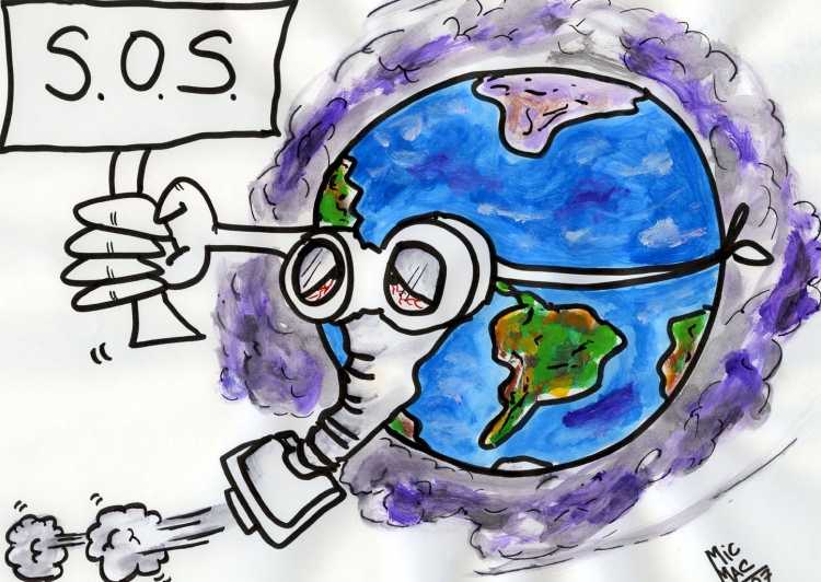 Рисунок на тему Планета в опасности