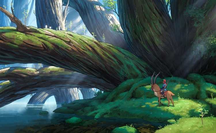 Волшебный лес Хаяо Миядзаки