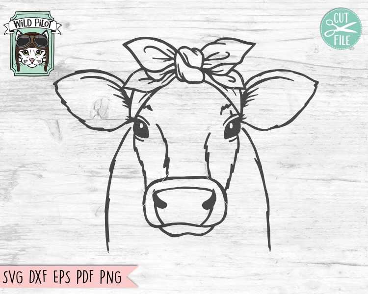Корова мордочка рисунок легкий