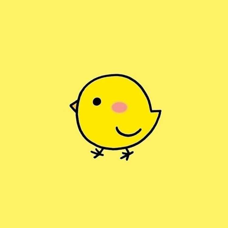 Милые цыплята для срисовки