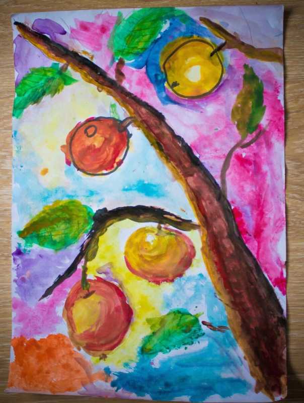 Изо рисование на свободную тему