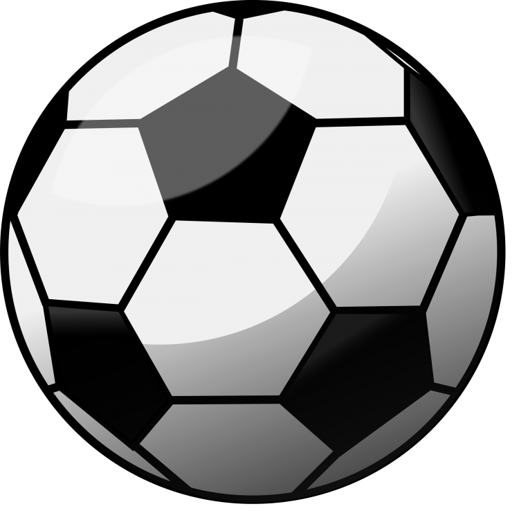 Нарисовать футбольный мяч