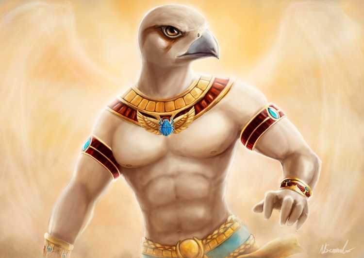 Бог солнца ра рисунок