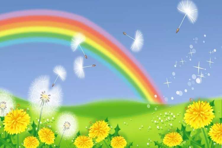 Красивые дети природа