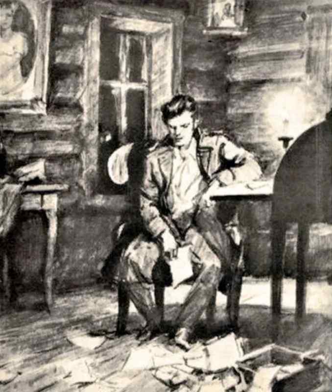 Картинки к повести Пушкина метель