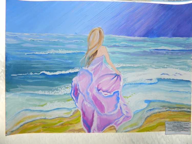 Крым рисование