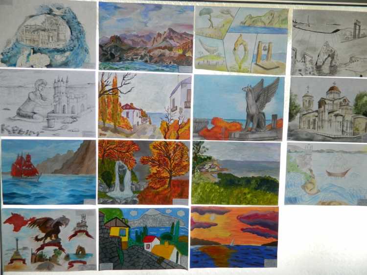 Рисунок на тему я люблю Крым