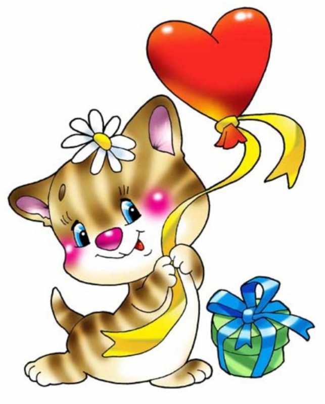 Зверушки с сердечками