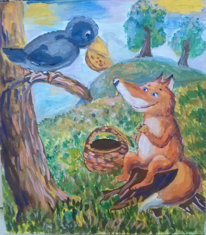 Михалков лиса и бобер