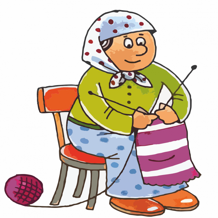 Бабушка с ребенком