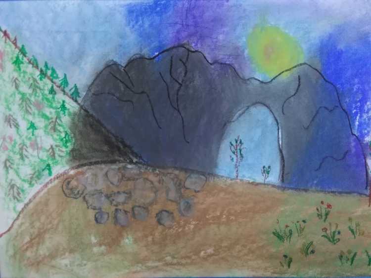 Рисунок на тему Забайкалье