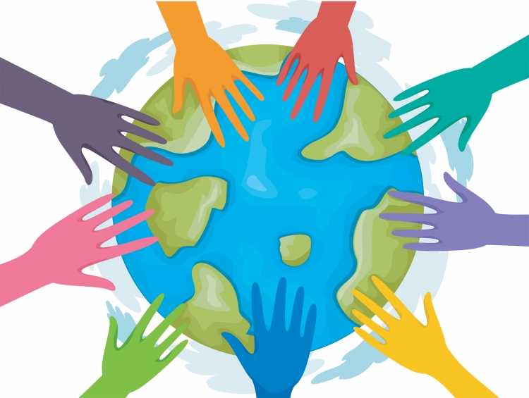 Рисунок на тему волонтёрство