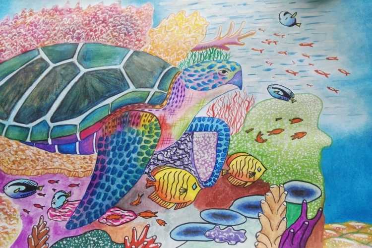 Рисунок в детсад вода источник жизни