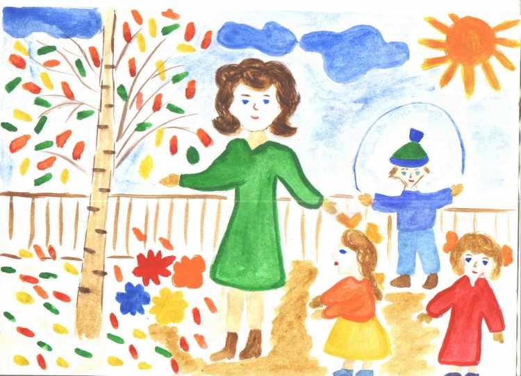 Конкурс рисунков мой любимый воспитатель