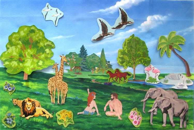 Сотворение мира для детей