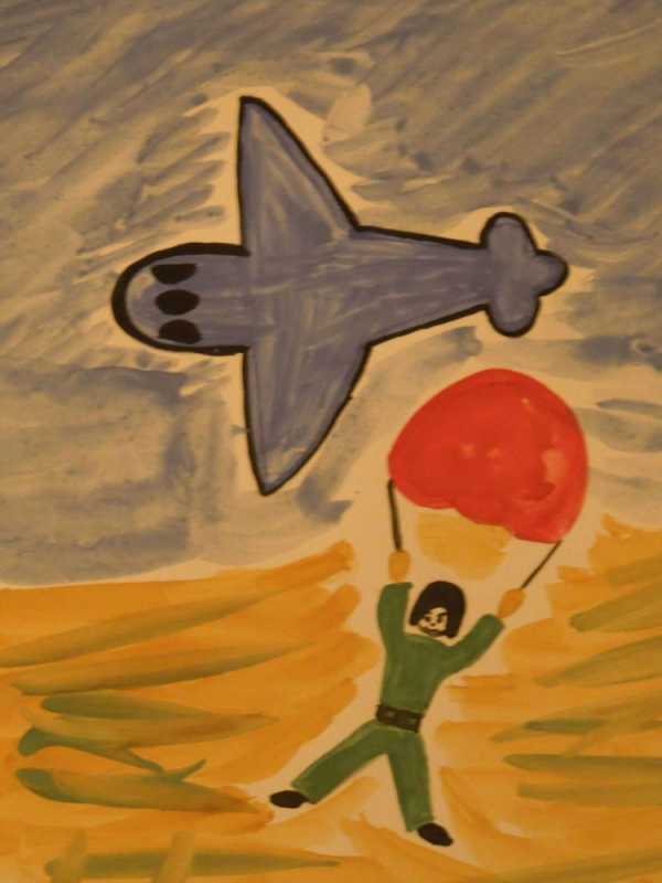 Рисунки на военную тему