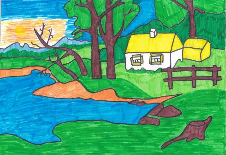 Любимый уголок родной природы