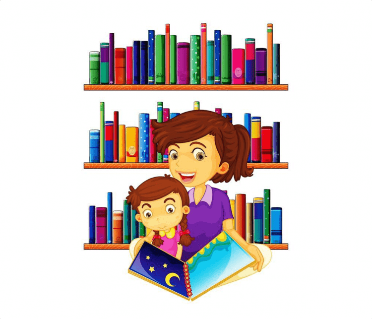 Библиотекарь cartoon