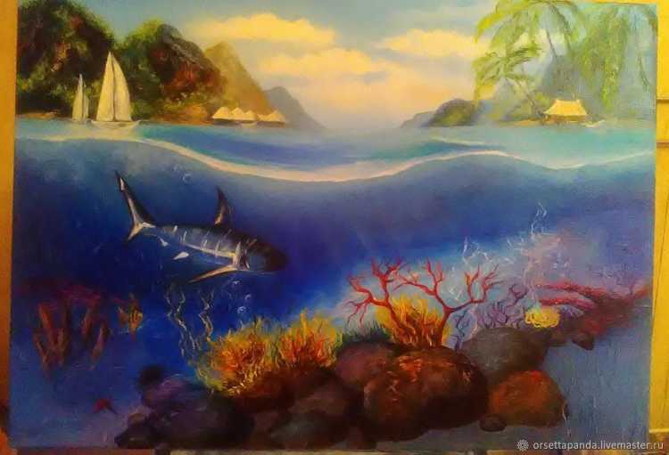 Пейзажи океана Ольга Базанова