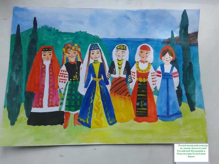 Выставка рисунков мой город