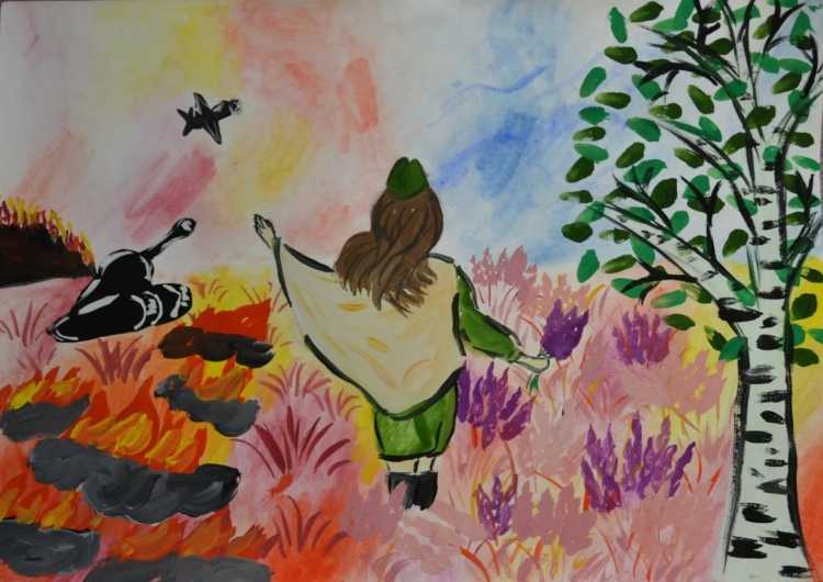 Конкурс война глазами детей