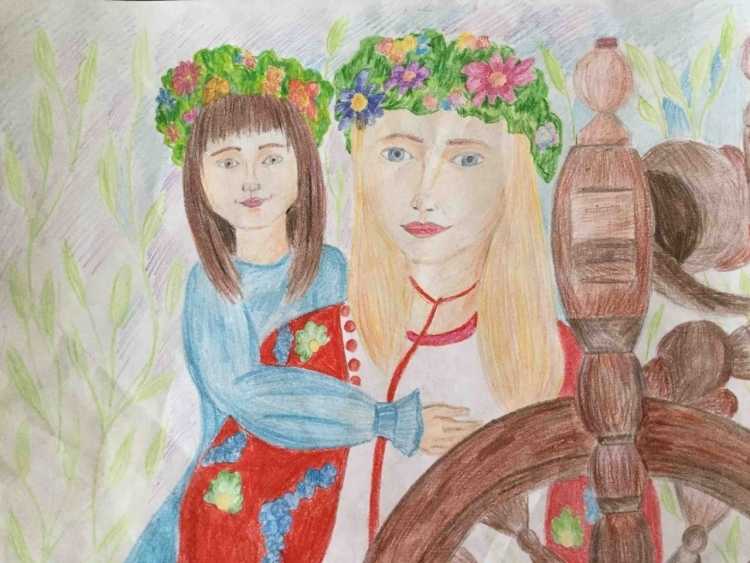 Станица рисунок