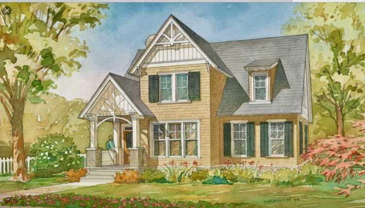 Дом небольшой рисунок