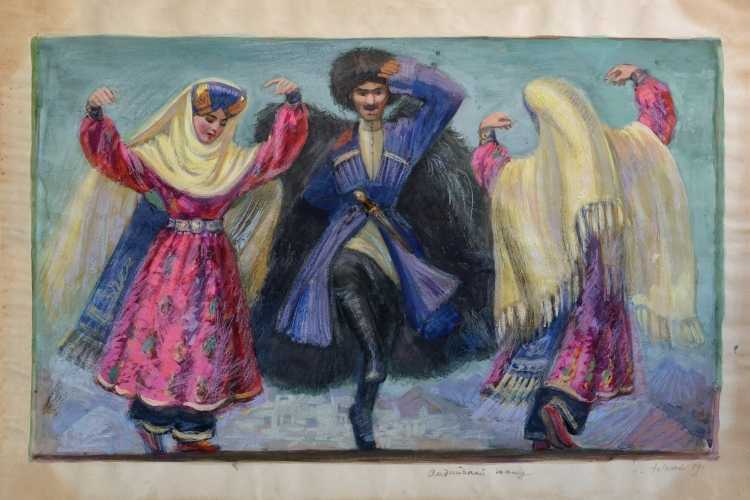 Казахстан рисунок