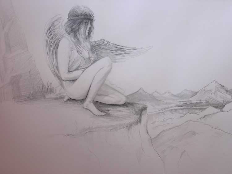 Гармоничная композиция одиночество