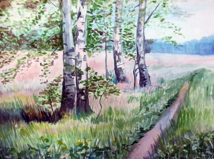 Пейзаж родного края