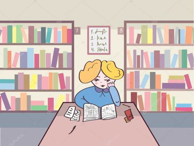 Библиотека детский рисунок