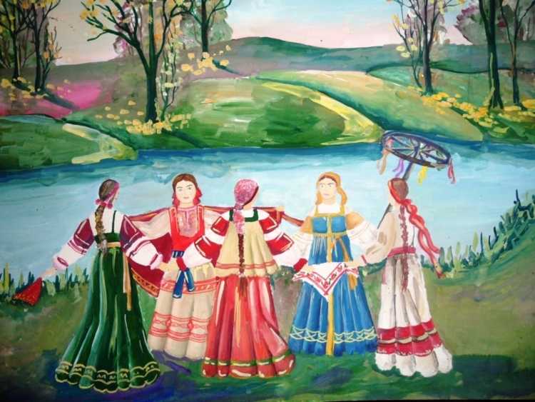 Русско народный хоровод