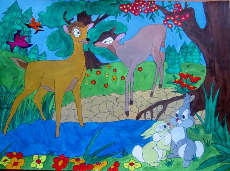 Любые красивые рисунки на конкурс