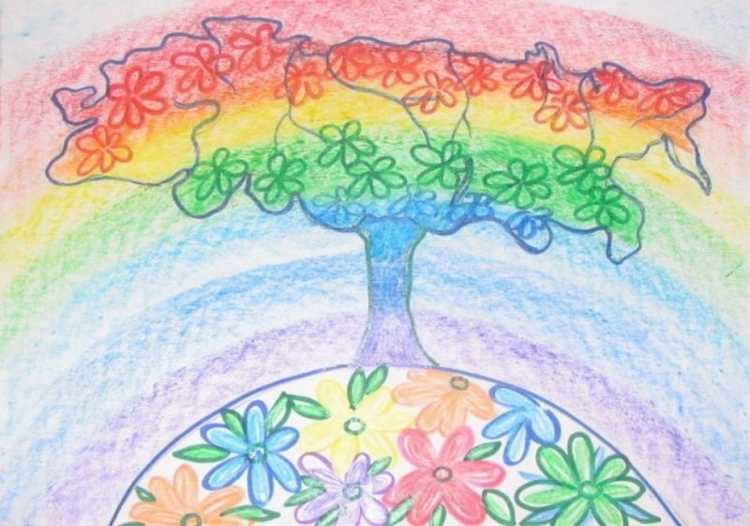 Разноцветный мир глазами ребенка