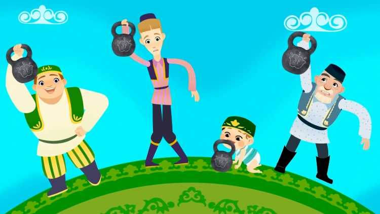 Сабантуй рисунок