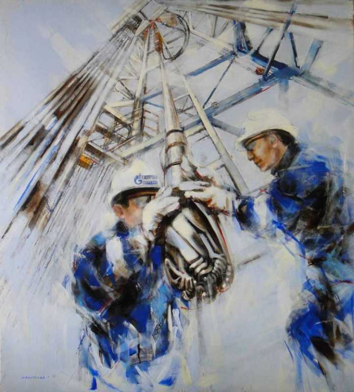 Картина нефтяники